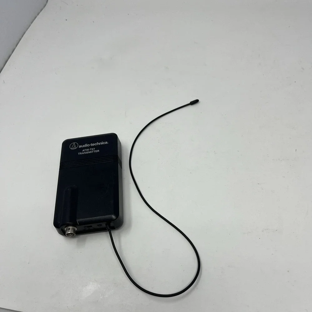 Audio-Technica ATW-T27 Black Body Pack 208.200 MHz Frequency Transmitter